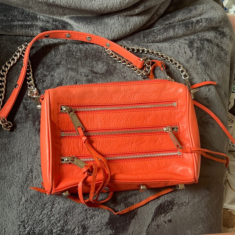 Rebecca Minkoff orange crossbody